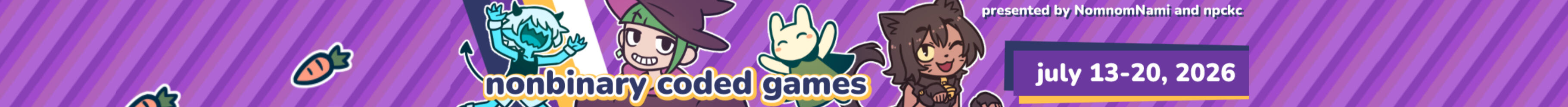 Nonbinary Coded Games Festival Nonbinary Coded Games Festival